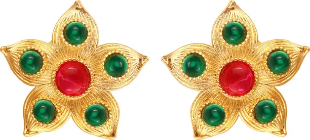 Reliance Jewels - Designer Diamond Stud Earrings